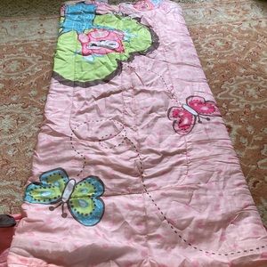 Kids sleeping bag/ backpack for slumber party